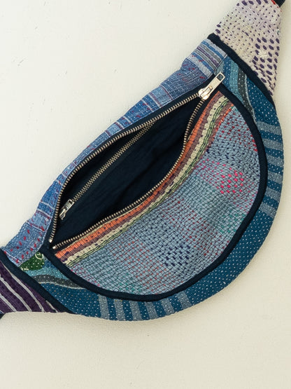 The Faiza Quilted Kantha Belt Bag