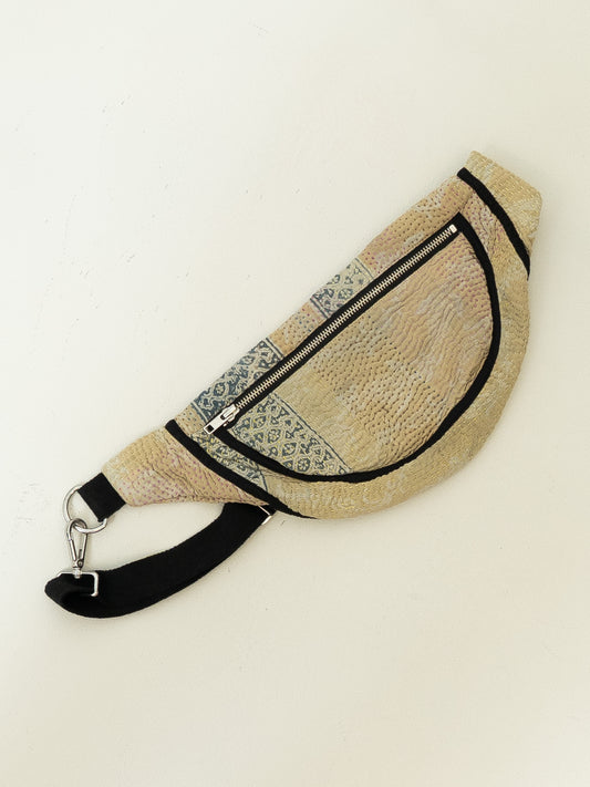 The Faiza Quilted Kantha Belt Bag