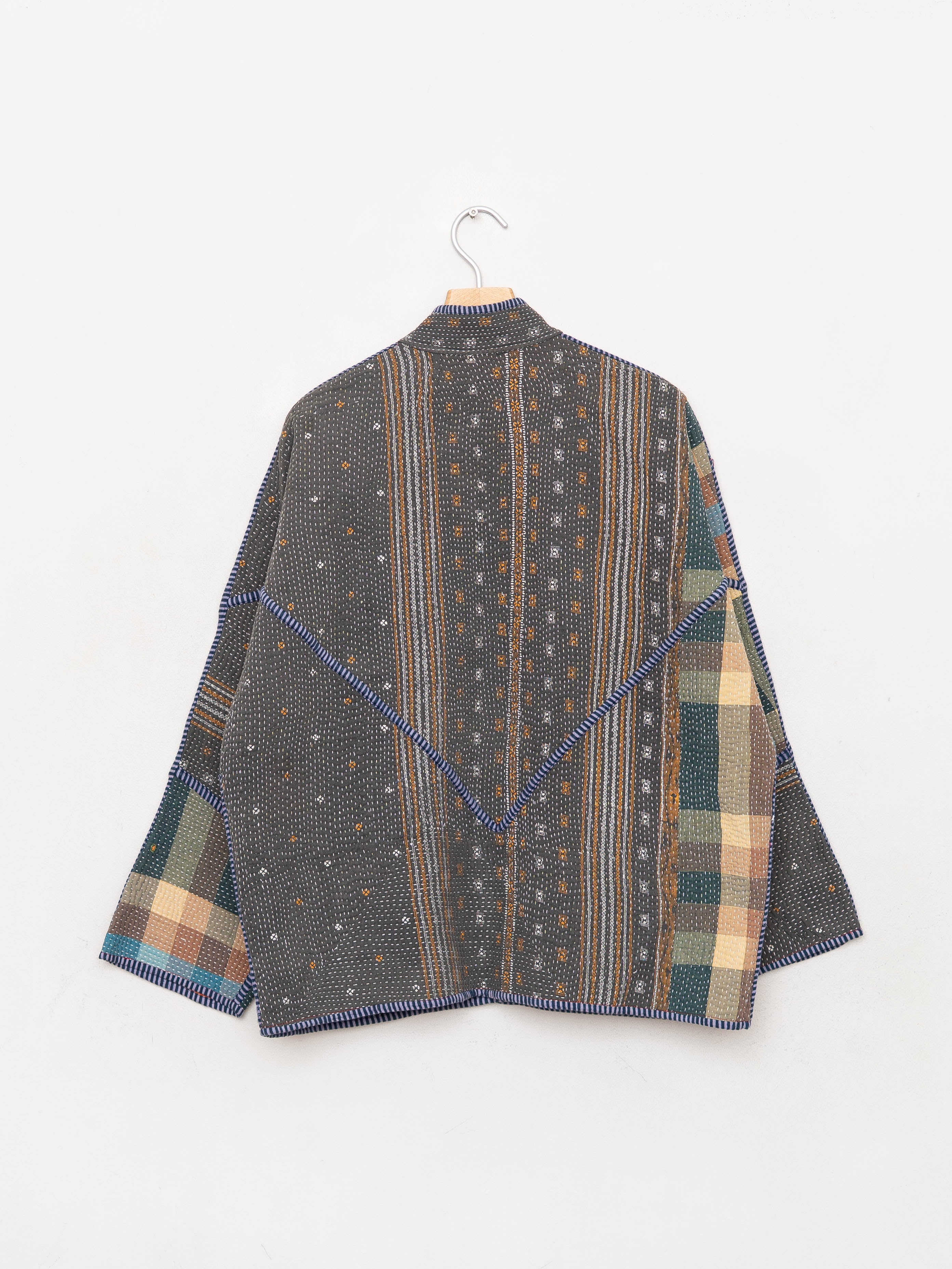 The Ladhiya Quilted Patchwork Kantha Jacket Wholesale