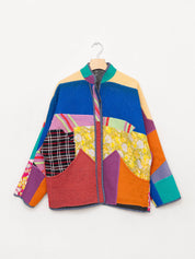 The Ladhiya Quilted Patchwork Kantha Jacket Wholesale