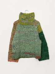 The Vishnu Knitted Silk Roll-Neck Sweater