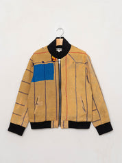 The Veda Quilted One-of-a-Kind Bomber Jacket - Medium