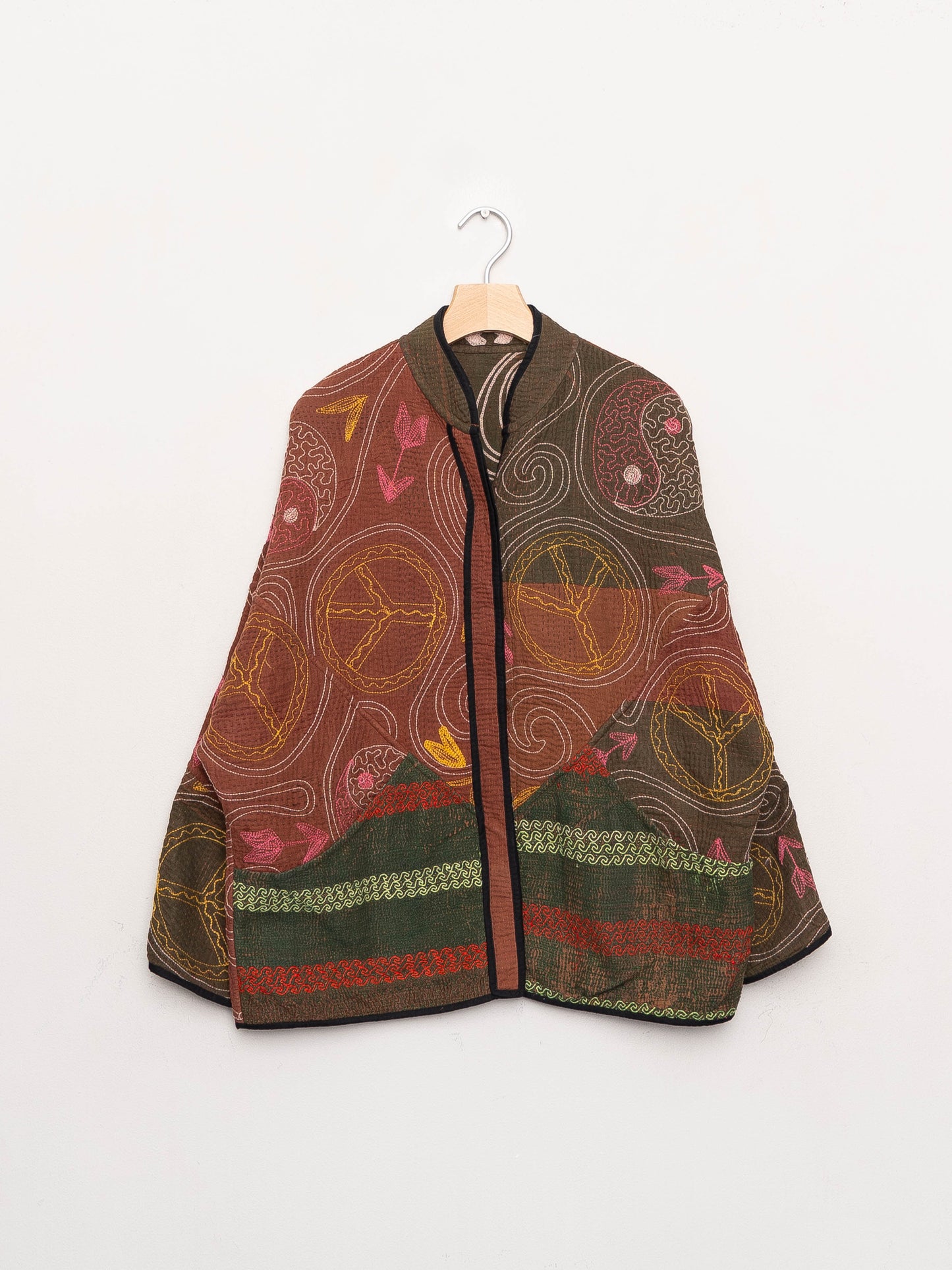 The Ladhiya Suzani Quilted Kantha Jacket