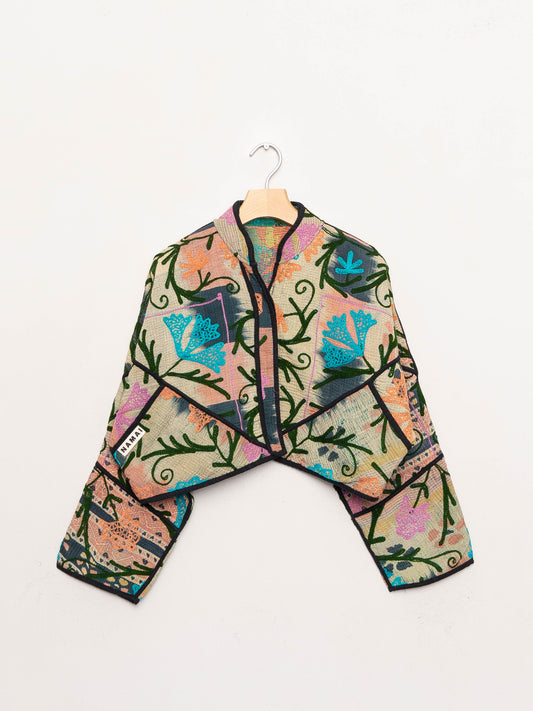 The Kaira Cropped Suzani Jacket Wholesale