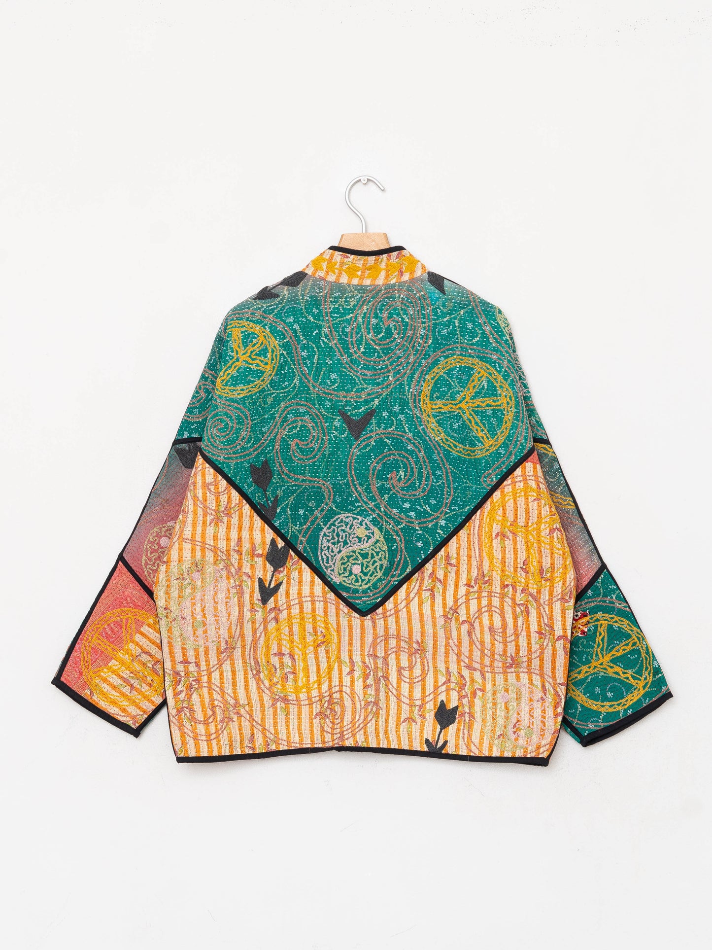 The Ladhiya Suzani Quilted Kantha Jacket