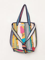 The Xoti II Zero-Waste Quilted Kantha Bag