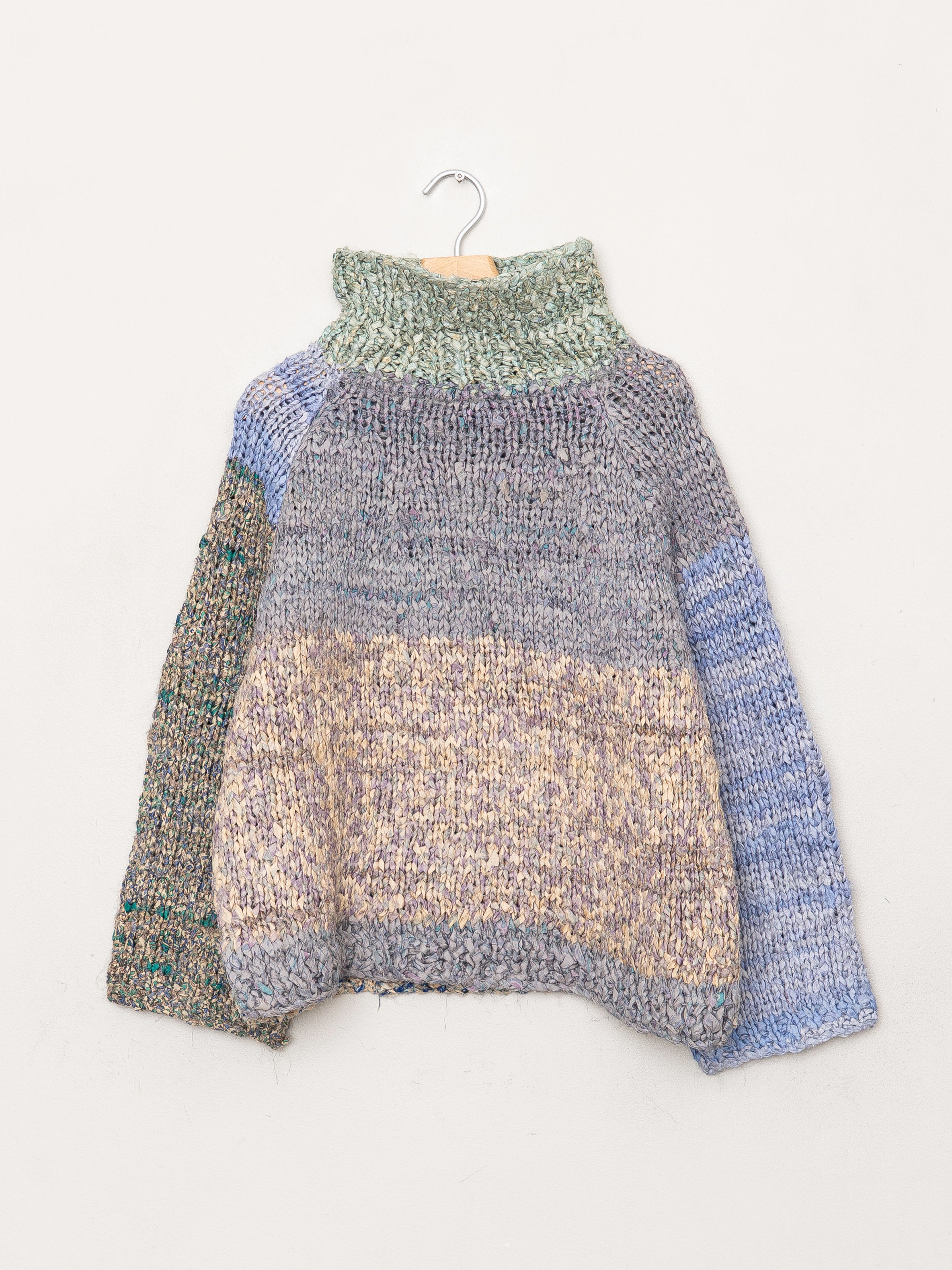 The Vishnu Knitted Silk Roll-Neck Sweater