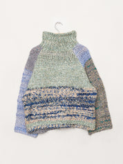 The Vishnu Knitted Silk Roll-Neck Sweater