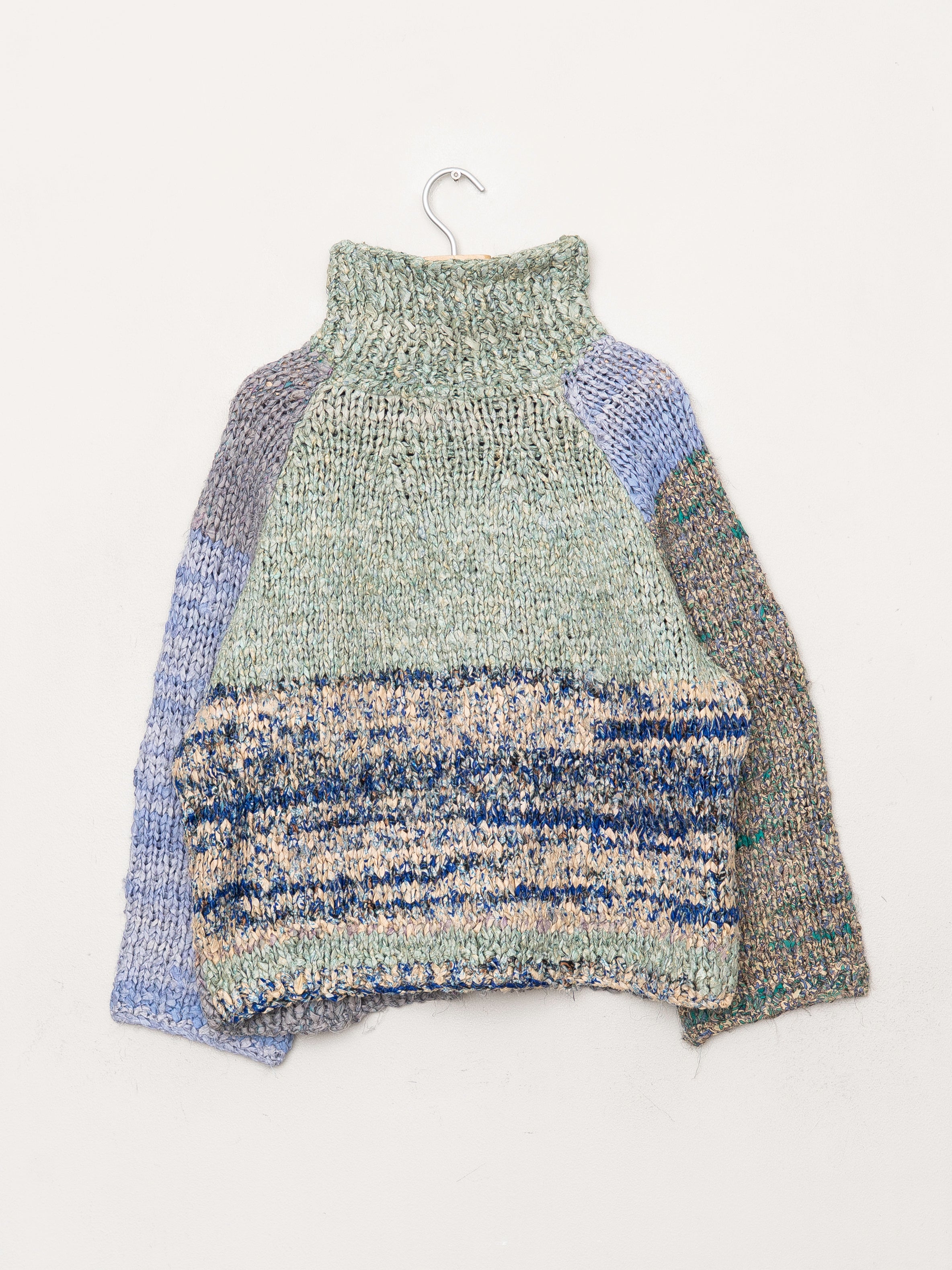 The Vishnu Knitted Silk Roll-Neck Sweater