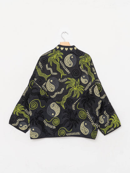 The Ladhiya Suzani Quilted Kantha Jacket