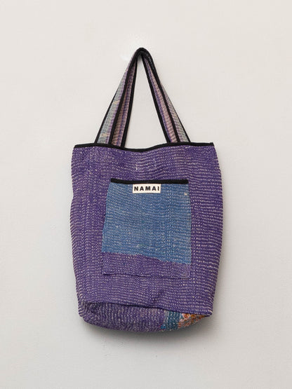 The Xoti II Zero-Waste Quilted Kantha Bag