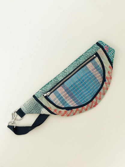 The Faiza Quilted Kantha Belt Bag