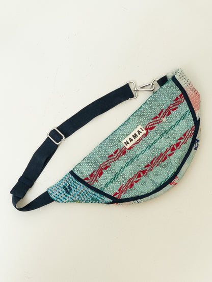 The Faiza Quilted Kantha Belt Bag