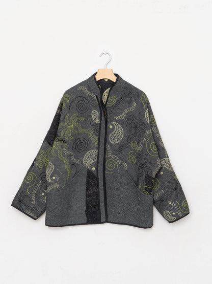 The Ladhiya Suzani Quilted Kantha Jacket
