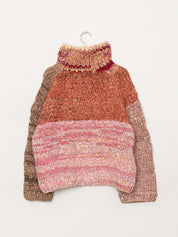The Vishnu Knitted Silk Roll-Neck Sweater
