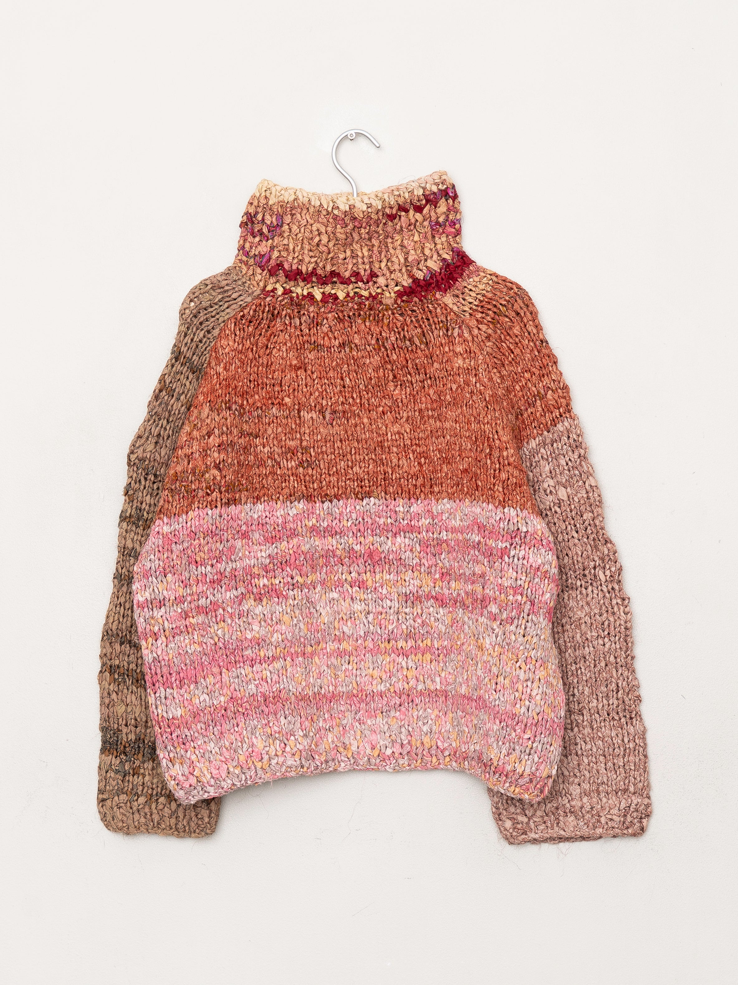 The Vishnu Knitted Silk Roll-Neck Sweater