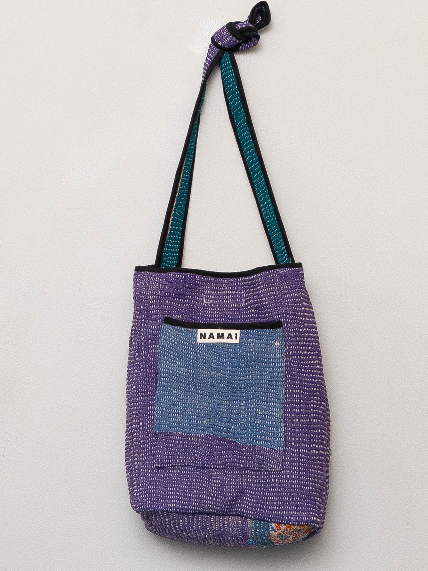 The Xoti II Zero-Waste Quilted Kantha Bag