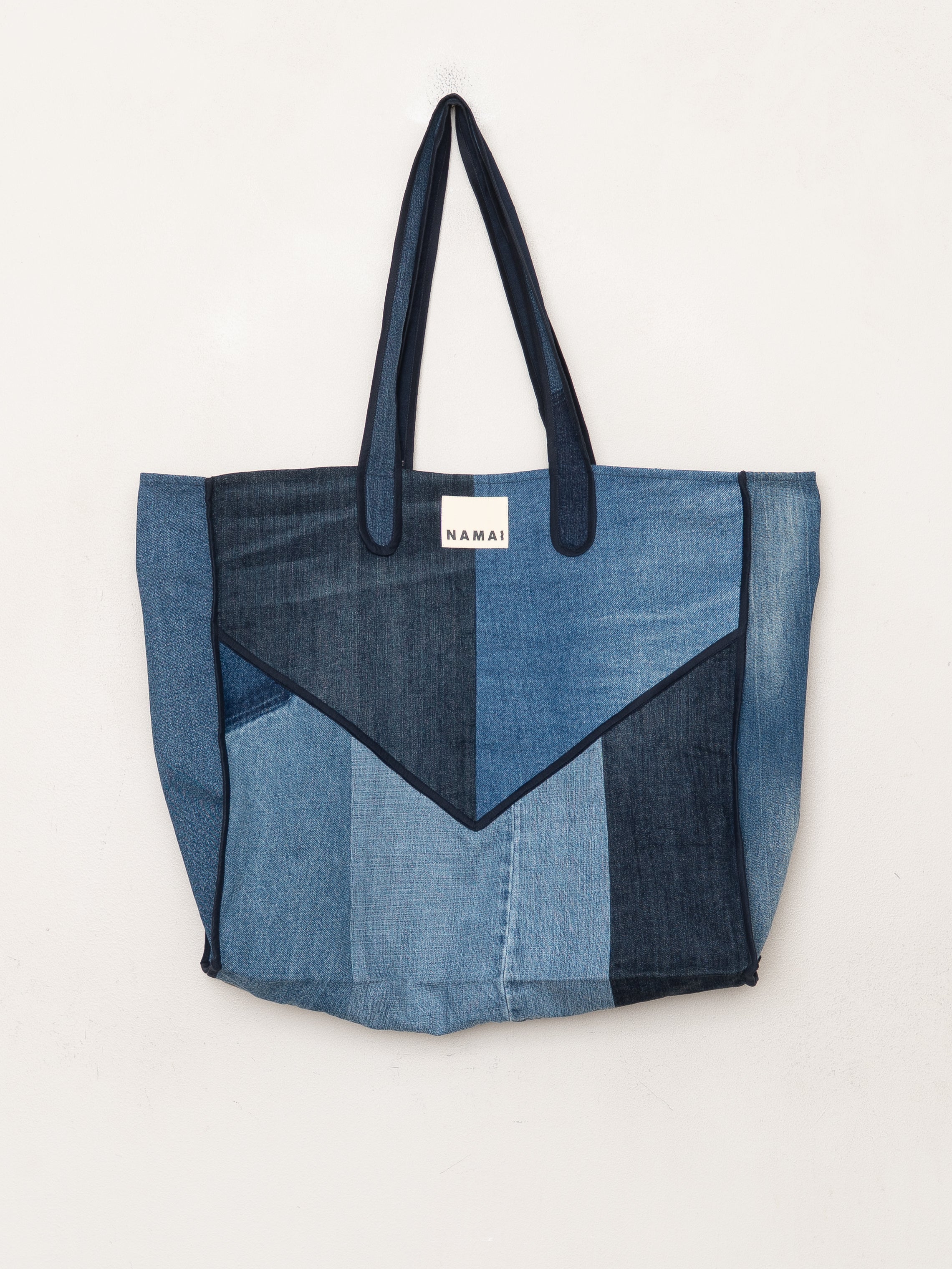 The Pasha Carryall Denim Tote Bag