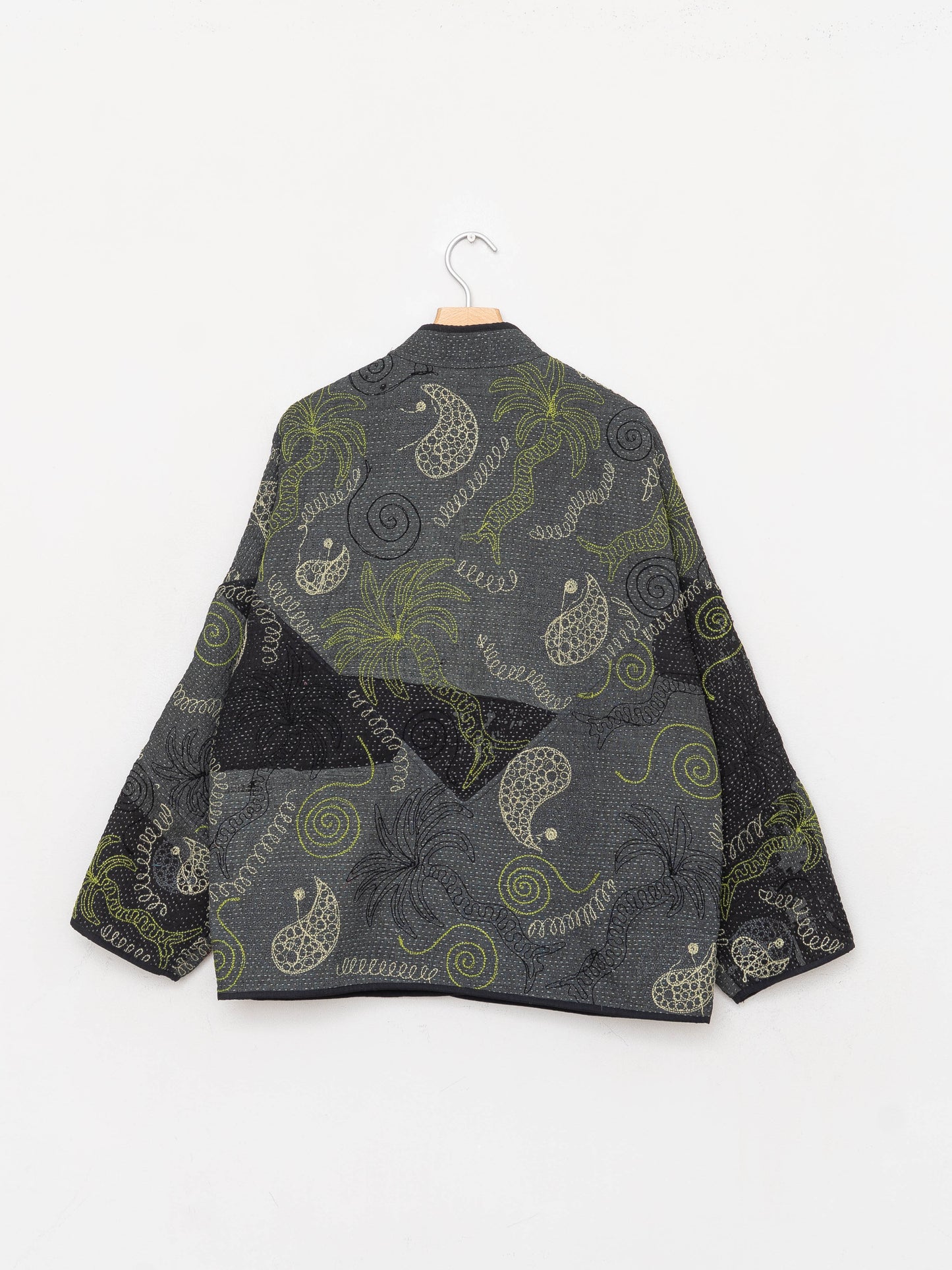 The Ladhiya Suzani Quilted Kantha Jacket