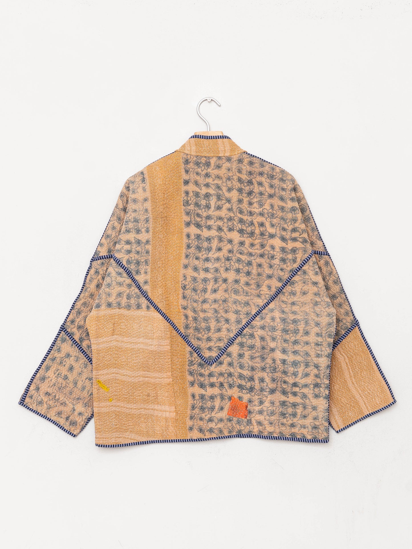 The Ladhiya Quilted Patchwork Kantha Jacket