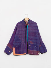 The Ladhiya Quilted Patchwork Kantha Jacket