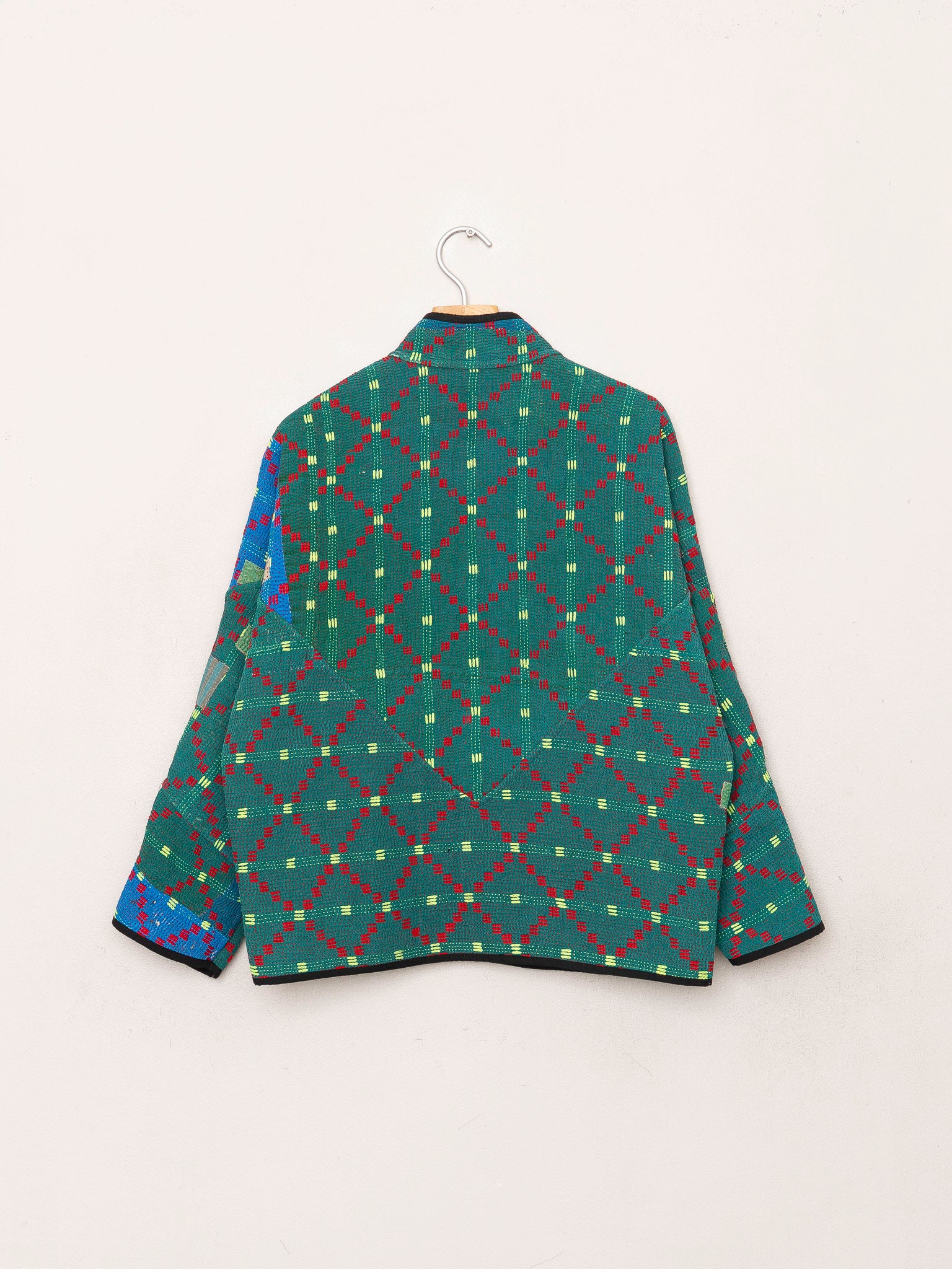 The Ladhiya Petite Quilted Patchwork Kantha Jacket