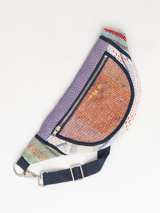 The Faiza Quilted Kantha Belt Bag