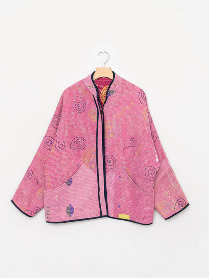 The Ladhiya Suzani Quilted Kantha Jacket