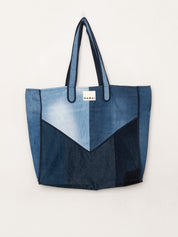 The Pasha Carryall Denim Tote Bag