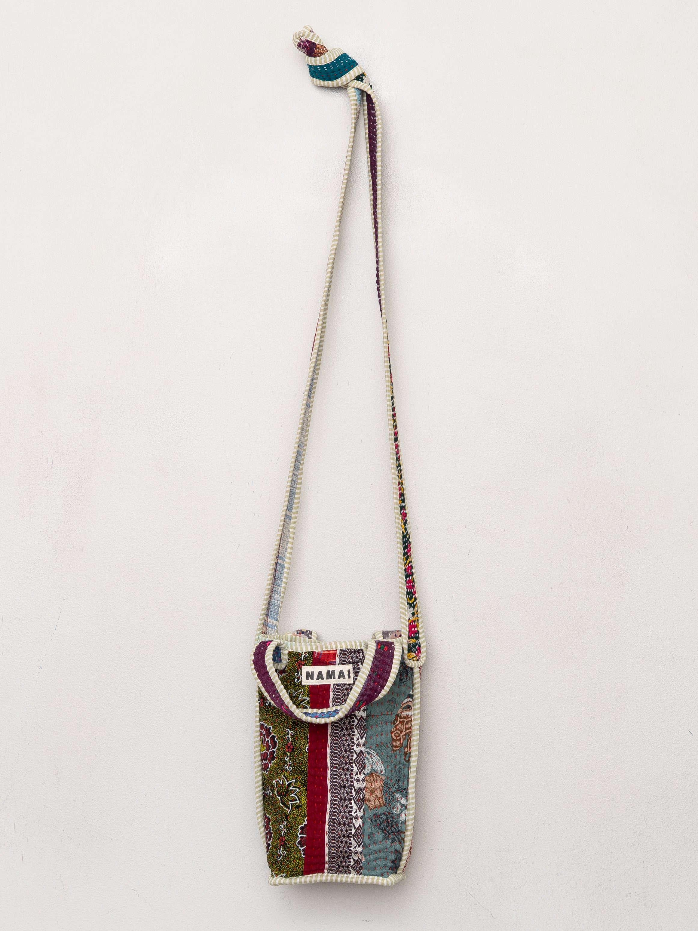 The Xoti Mini Zero-Waste Quilted Kantha Bag