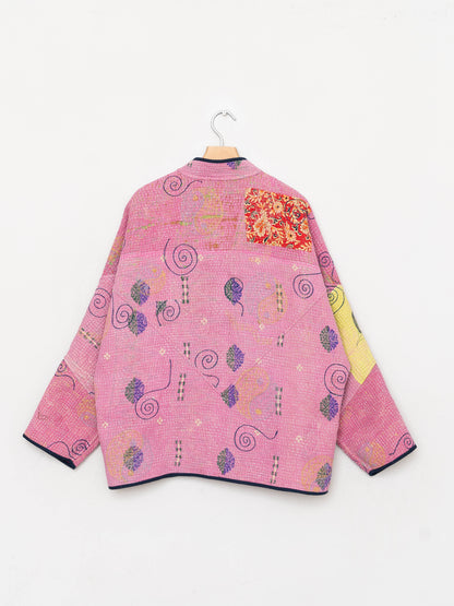 The Ladhiya Suzani Quilted Kantha Jacket