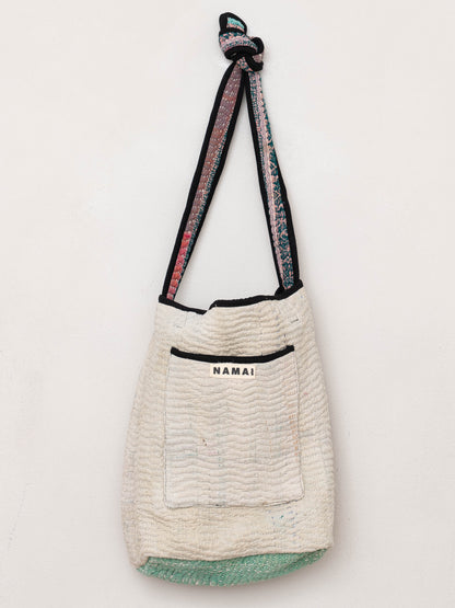 The Xoti II Zero-Waste Quilted Kantha Bag