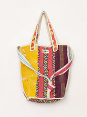 The Xoti II Zero-Waste Quilted Kantha Bag