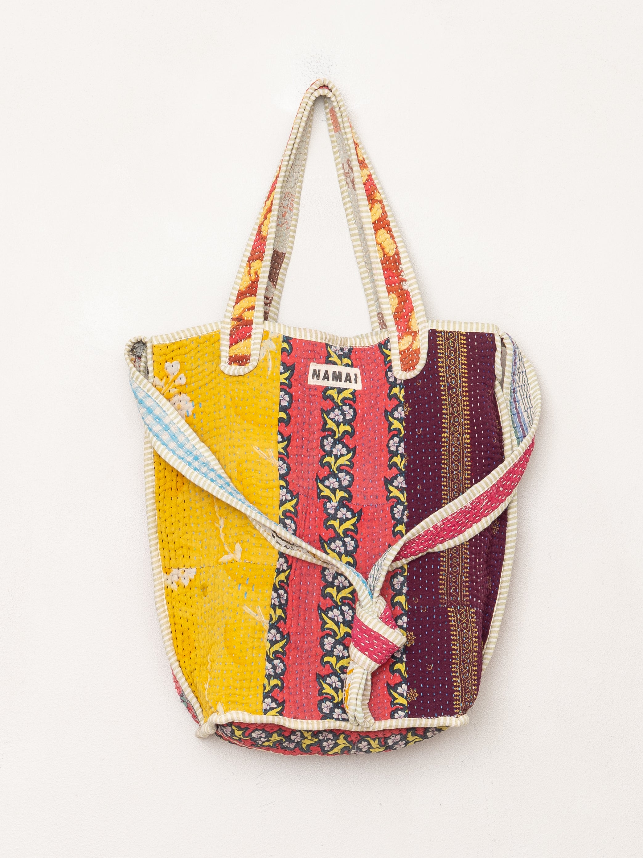 The Xoti II Zero-Waste Quilted Kantha Bag