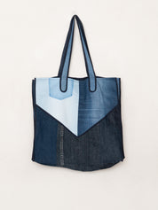 The Pasha Carryall Denim Tote Bag
