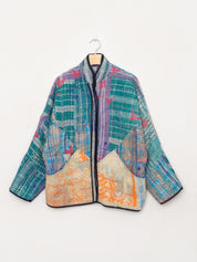 The Ladhiya Suzani Quilted Kantha Jacket
