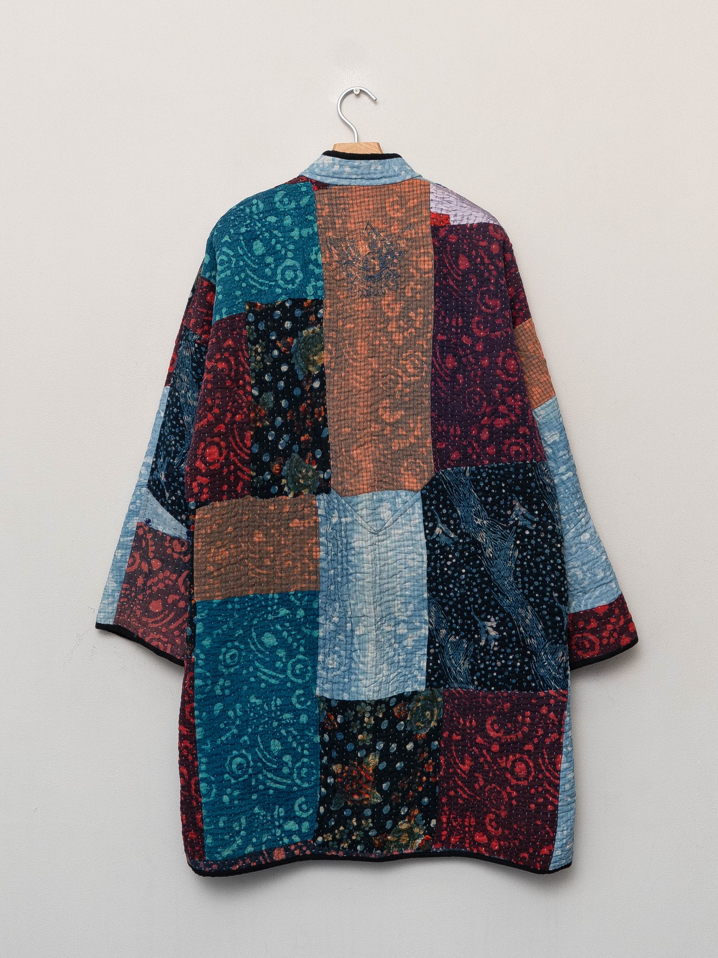 The Sai Quilted Plant Dyed Kantha Coat