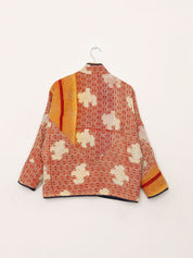 The Ladhiya Petite Quilted Patchwork Kantha Jacket