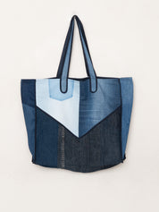 The Pasha Carryall Denim Tote Bag