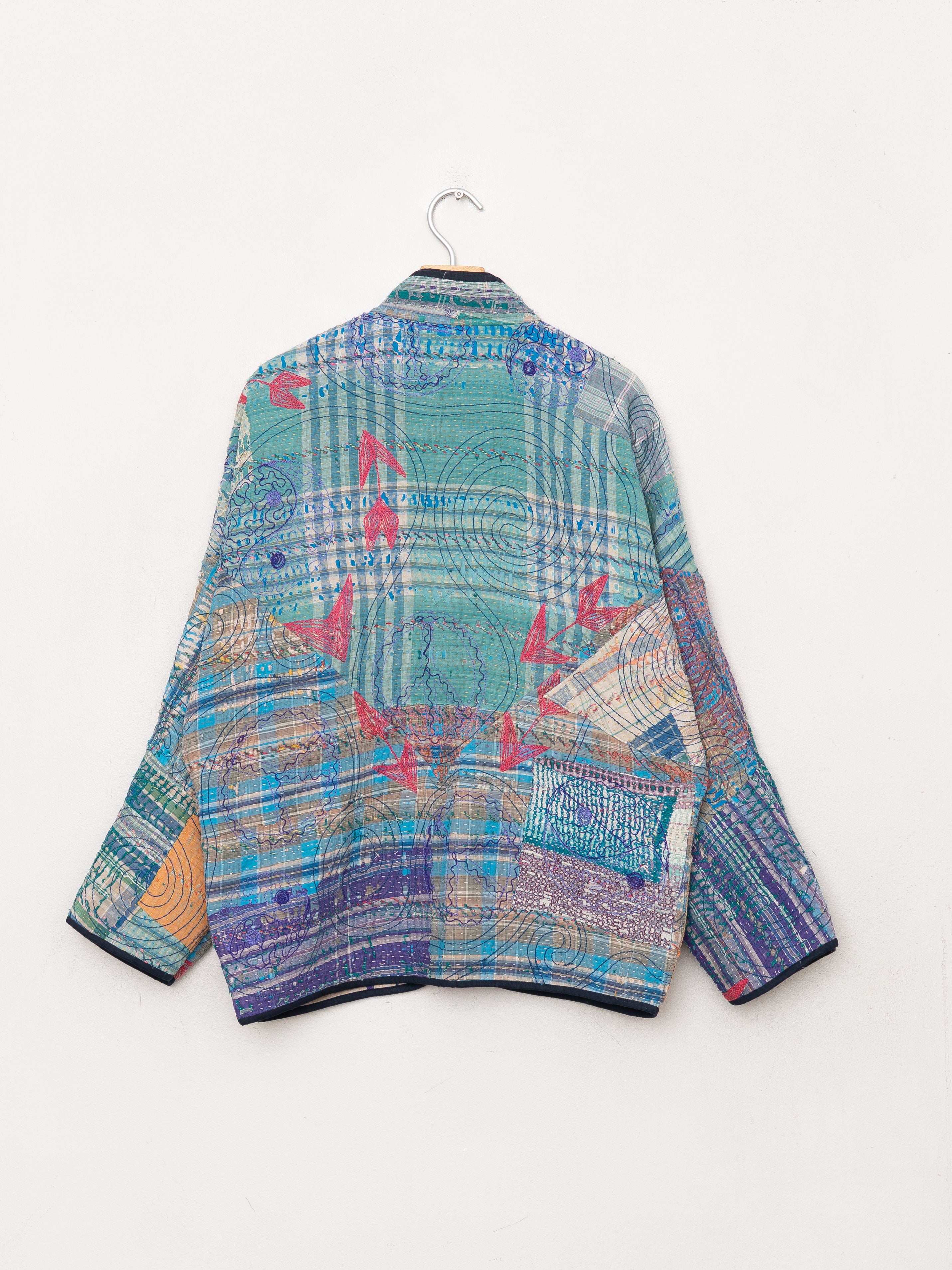 The Ladhiya Suzani Quilted Kantha Jacket