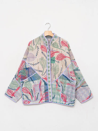 The Ladhiya Suzani Quilted Kantha Jacket