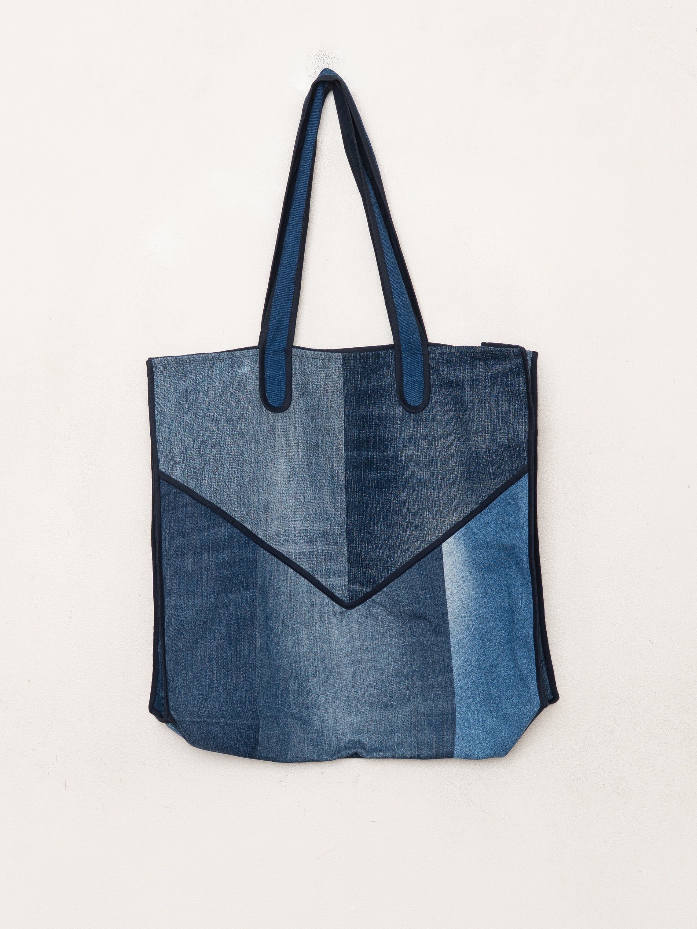 The Pasha Carryall Denim Tote Bag