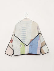 The Ladhiya Petite Quilted Patchwork Kantha Jacket