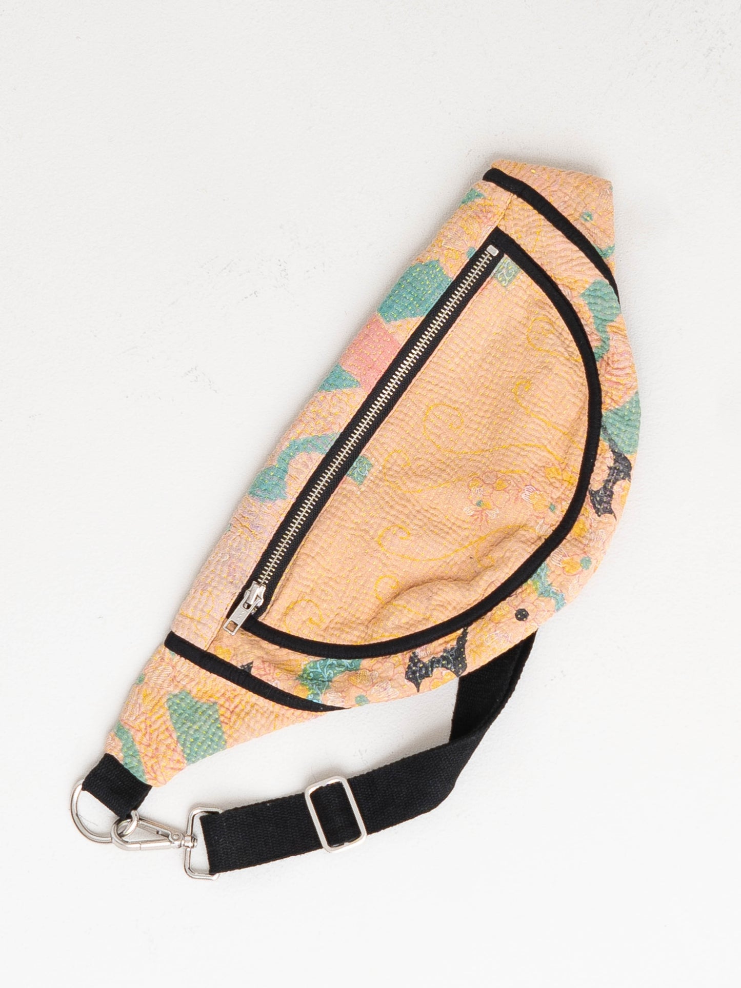 The Faiza Quilted Kantha Belt Bag