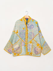 The Ladhiya Suzani Quilted Kantha Jacket