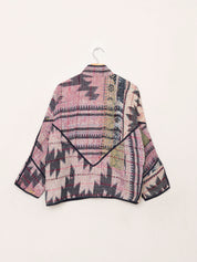 The Ladhiya Petite Quilted Patchwork Kantha Jacket