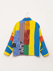 The Ladhiya Petite Quilted Patchwork Kantha Jacket