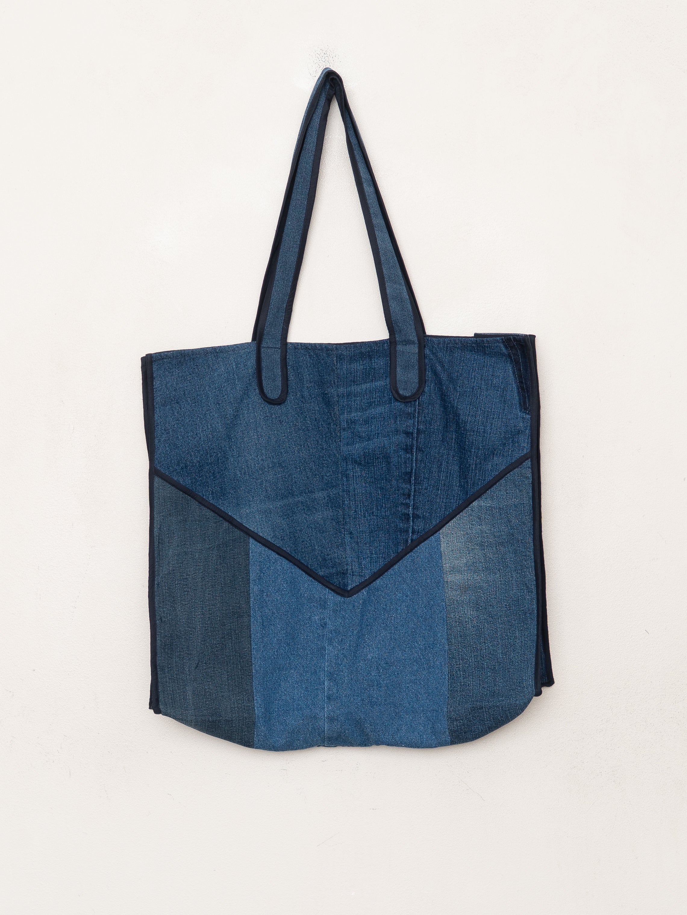 The Pasha Carryall Denim Tote Bag