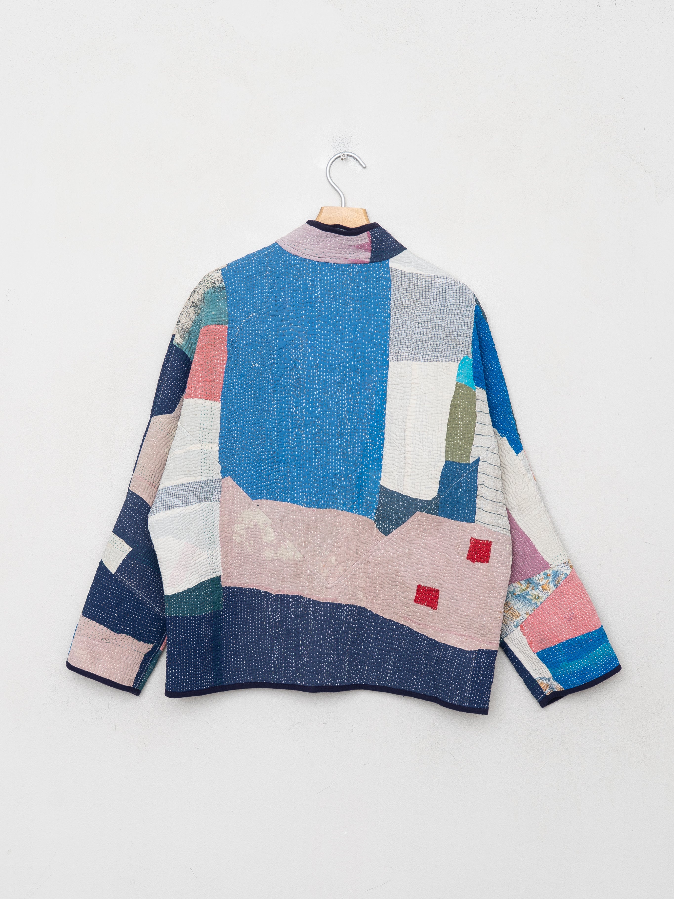 The Ladhiya Petite Quilted Patchwork Kantha Jacket
