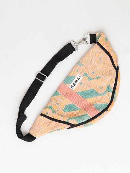 The Faiza Quilted Kantha Belt Bag